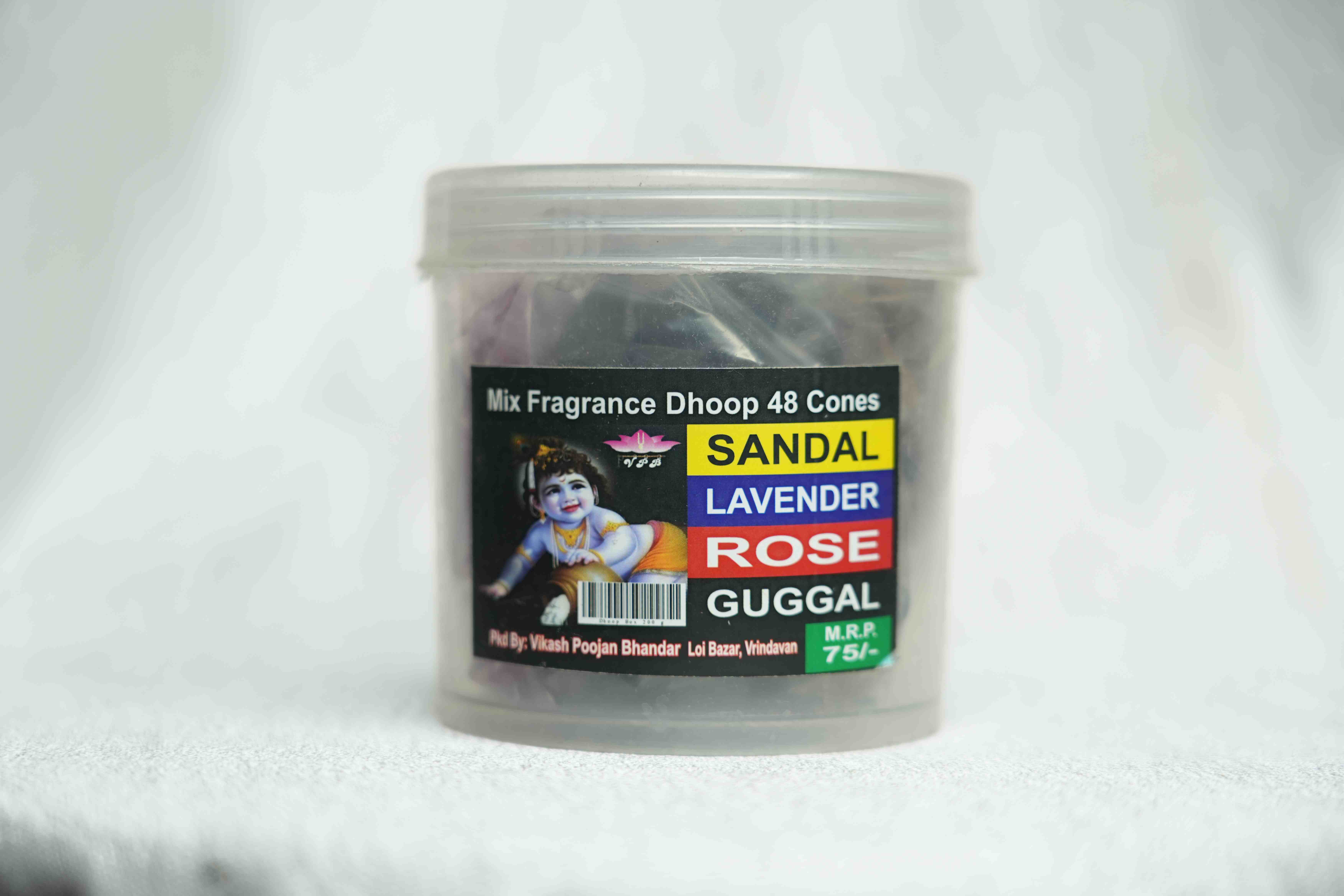 Sandal Lavender Rose Guggal Dhoop