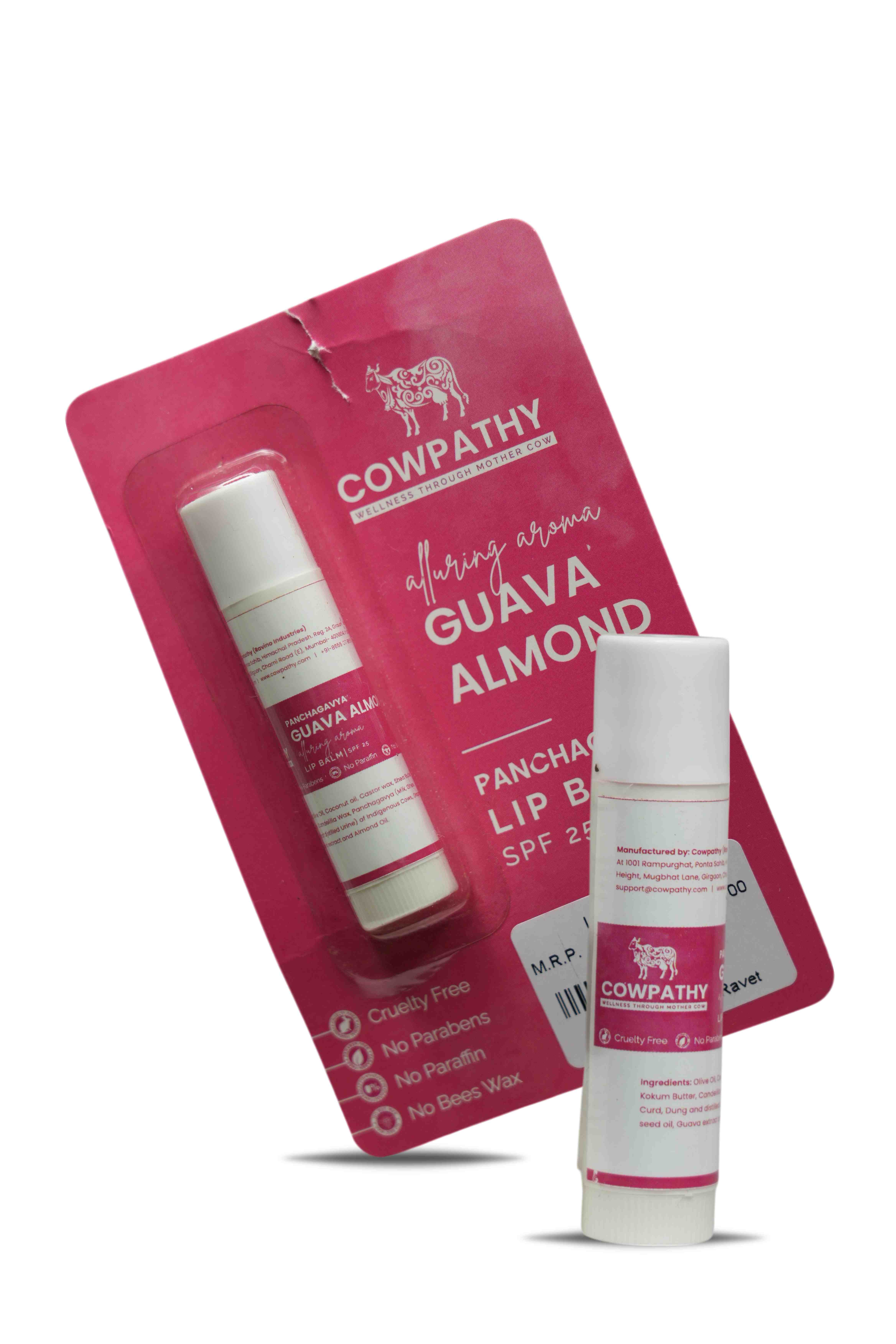 Guava Almond Lip Balm