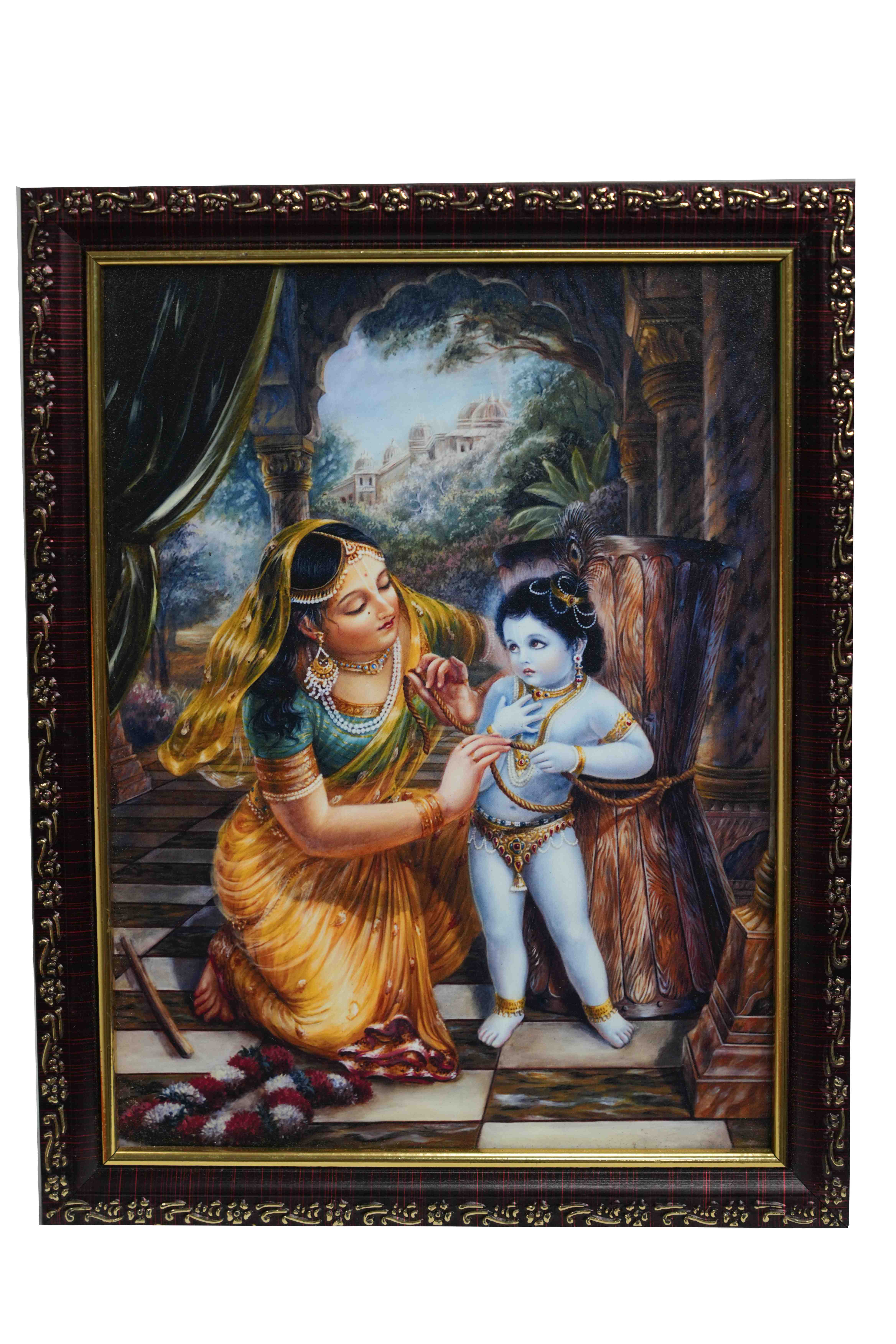 Krishna &Yoshoda Photo Frame  200