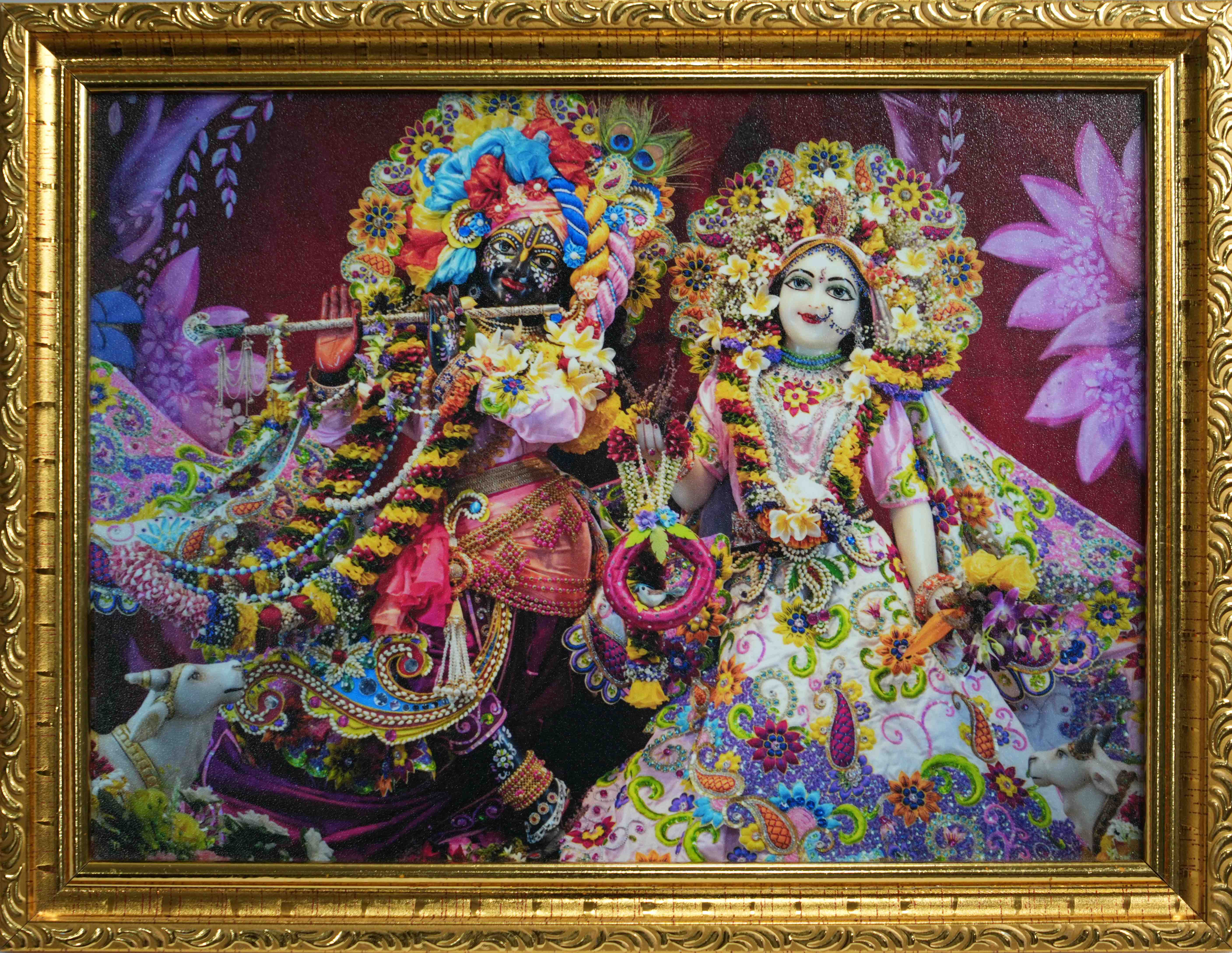 Radhe Krishana Photo Frame 400